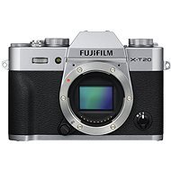 Fujifilm X-T20 telo strieborný - Digitálny fotoaparát