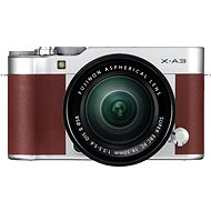 Fujifilm X-A3 brown + 16-50mm II - Digital Camera
