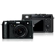 Fujifilm X100T Black + black leather case - Digital Camera