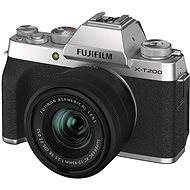 Fujifilm X-T200 + 15-45mm, Silver - Digital Camera