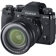 Fujifilm X-T3 + XF 16-80 mm f/4.0 R OIS WR fekete - Digitális fényképezőgép