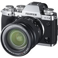 Fujifilm X-T3 + XF 16-80 mm f/4.0 R OIS WR ezüst - Digitális fényképezőgép