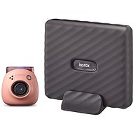 Fujifilm instax Wide Link Gray + Fujifilm Instax Pal Pink - Set