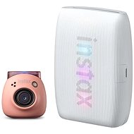 Fujifilm instax mini Link 3 Clay White + Fujifilm Instax Pal Pink - Set