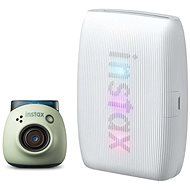 Fujifilm instax mini Link 3 Clay White + Fujifilm Instax Pal Green - Set