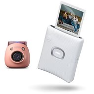 Fujifilm instax SQ Link White + Fujifilm Instax Pal Pink - Set