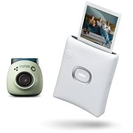 Fujifilm instax SQ Link White + Fujifilm Instax Pal Green - Set