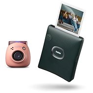 Fujifilm instax SQ Link Green + Fujifilm Instax Pal Pink - Set