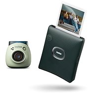 Fujifilm instax SQ Link Green + Fujifilm Instax Pal Green - Set