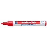 EDDING 90 for glass, red - Marker