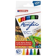 EDDING, 5100, akrylový, permanentní, sada 5 ks, Basic - Popisovač