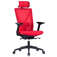 OFFICE MORE NYON red with headrest - Office Chair