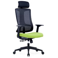 OFFICE MORE SLIDE green with headrest - Office Chair