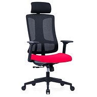 OFFICE MORE SLIDE red with headrest - Office Chair