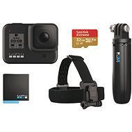 GOPRO HERO8 BLACK + Headband + Shorty + Battery + SD Card - Outdoor Camera