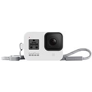 GoPro Sleeve + Lanyard (HERO8 Black) white - Video Camera Case