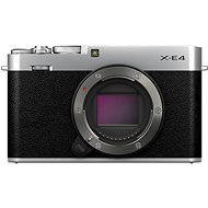 Fujifilm X-E4 telo strieborný - Digitálny fotoaparát