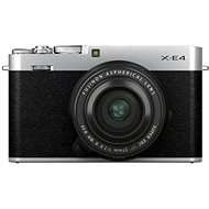 Fujifilm X-E4 + XF 27 mm f/2.8 strieborný - Digitálny fotoaparát