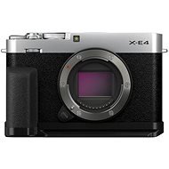 Fujifilm X-E4 Gehäuse + Accessoires Kit silber - Digitalkamera
