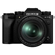 Fujifilm X-T5 fekete váz + XF 16-80mm f/4.0 R OIS WR - Digitális fényképezőgép