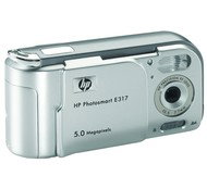 HP PhotoSmart E317, 5.0 mil. bodů, digitální zoom 4x - Digital Camera