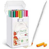 OHUHU Aqua Brush Marker 40 pcs - Felt Tip Pens