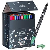 OHUHU Aqua Brush Marker 100 pcs - Felt Tip Pens
