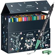 OHUHU Aqua Brush Marker 160 pcs - Felt Tip Pens