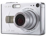 Casio EX Z30 Exilim, 3.34 mil. bodů, interní paměť 10 MB + SD/MMC karty, 3x opt / 4x dig. zoom - Digital Camera