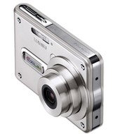 Casio EX S100 Exilim - stříbrný (silver), 3.34 mil. bodů, interní paměť 10 MB + SD/MMC karty, 2.8x o - Digital Camera