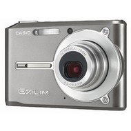 CASIO Exilim CARD EX-S500 šedý (grey), CCD 5 Mpx, 3x zoom, 2.2" LCD, Li-Ion, SD/ MMC, stabilizátor - Digital Camera