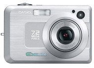 CASIO Exilim ZOOM EX-Z750 stříbrný (silver), CCD 7 Mpx, 3x zoom, 2.5" LCD, Li-Ion, SD/ MMC, stabiliz - Digital Camera