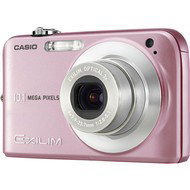 CASIO Exilim ZOOM EX-Z1050 růžový (pink), CCD 10 Mpx, 3x zoom, 2.6" LCD, Li-Ion, SD/ MMC, stabilizát - Digital Camera