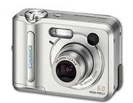Casio QV-R61, 6.37 mil. bodů, interní paměť 10 MB + SD/MMC karty, 3x opt / 4x dig. zoom - Digital Camera