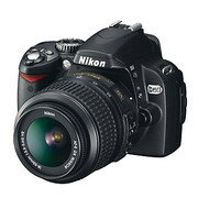 NIKON D60 černý (black), CCD 10 Mpx, 2.5" LCD, Li-Ion, SD/ SDHC + Objektiv 18-135  AF-S DX - DSLR Camera