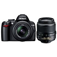 Digital camera NIKON D3000 černý - DSLR Camera
