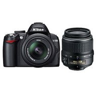 Digital camera NIKON D3000 černý - DSLR Camera