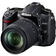 Nikon D7000 Schwarz + 18-105 Objektiv AF-S DX VR - Digitale Spiegelreflexkamera