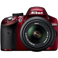  Nikon D3200 RED + 18-55 Lens AF-S DX VR II  - DSLR Camera