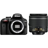 Nikon D3400 čierny + 18-55mm AF-P - Digitálny fotoaparát