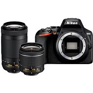 Nikon D3500 black + 18-55mm VR + 70-300mm VR - Digital Camera