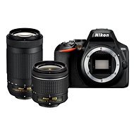Nikon D3500 Black + 18-55mm + 70-300mm - Digital Camera