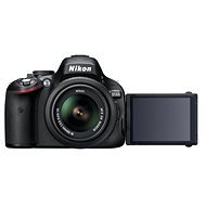  Nikon D5100 Black + 18-55 Lens AF-S DX VR  - DSLR Camera