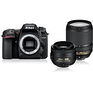 Nikon D7500 fekete + 18-140 mm és 35 mm DX objektívek - Digitális fényképezőgép