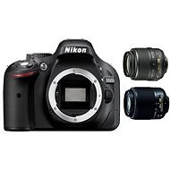  Nikon D5200 + 18-55 Lens AF-S DX VR + 55-300 AF-S VR  - DSLR Camera