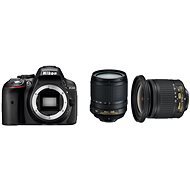 Nikon D5300 + 18-105mm AF-S VR lens + 10-20mm AF-P VR lens - Digital Camera