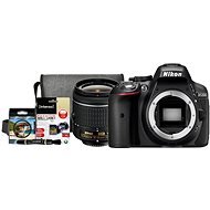 Nikon D5300 + 18-55mm Lens AF-P + VR Nikon Starter Kit - Digital Camera
