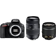 Nikon D5500 + 18-55mm-Objektiv AF-P VR + Tamron 70-300mm Macro - Digitale Spiegelreflexkamera