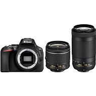 Nikon D5600 + AF-P DX 18-55 mm f/3,5-5,6G VR + AF-P DX 70-300 mm f/4,5-6,3G ED VR - Digitális fényképezőgép