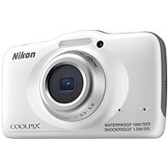  Nikon COOLPIX S32 white backpack kit  - Digital Camera